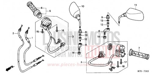 COMMUTATEUR/CABLE FJS600A3 de 2003